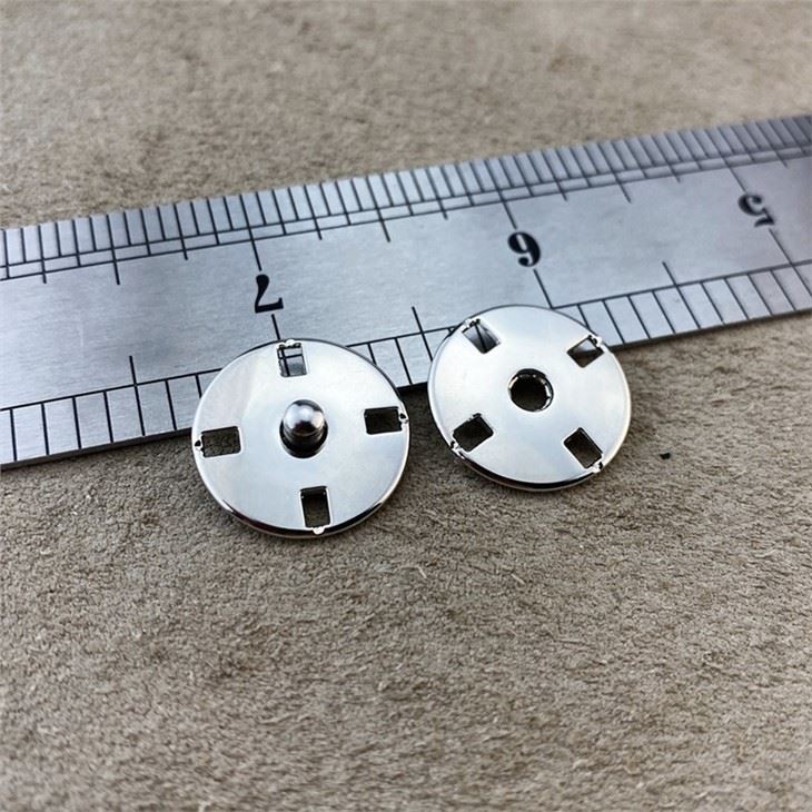 7-25mm Invisible Metal Press-stud Snap Buttons For Shirt Clothes