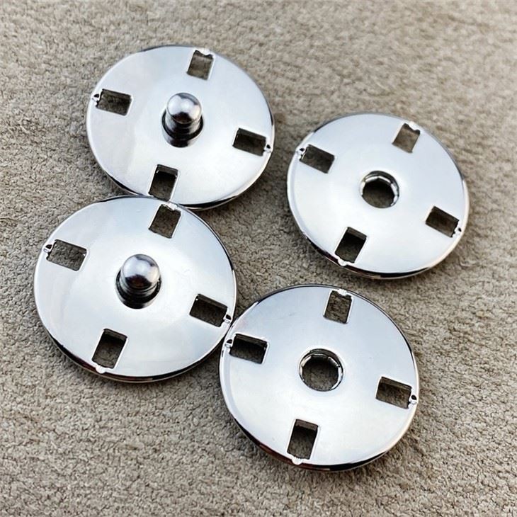 7-25mm Invisible Metal Press-stud Snap Buttons For Shirt Cloths